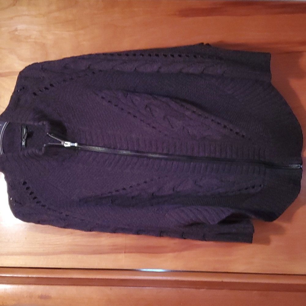 Womens Inc zip up sweater